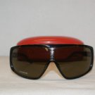 Brand New Valentino Olive Amber Sunglasses: Mod. 1187 (Z4P6S) 74-05 & Case