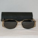 Brand New Cazal 984 Black & Gold Sunglasses: Mod. 984 & Case