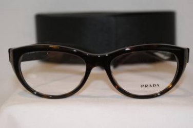 Brand New PRADA Eyeglass Mod. VPR 01Q Col. 2AU-1O1 52-17-140 & Case