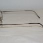 New Calvin Klein 525 50-20 Brown Titanium Eyeglasses: Mod. 525 (087) & Case