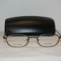 New Calvin Klein 525 50-20 Brown Titanium Eyeglasses: Mod. 525 (087) & Case