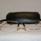 New Dolce & Gabbana DG 1220 Gold 488 Eyeglasses: Mod. DG1220 52-17 & Case