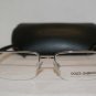 Brand New Dolce & Gabbana DG 1227 Silver 1145 Eyeglasses: Mod. 1227 53-17 & Case