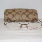 Brand New Coach Lily Tan 48-17 Eyeglasses: Mod. Lily 48-17 & Case
