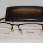 Brand New Cole Haan Eyeglass Mod. CH 208 Col. Black 53-18-140 & Case