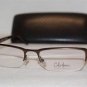 Brand New Cole Haan Eyeglass Mod. CH 208 Col. Black 53-18-140 & Case