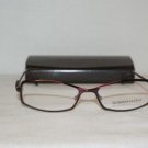 Brand New BCBG Maxazria 53-16 Vivi Wine Eyeglasses: Mod. Vivi & Case