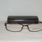 Brand New BCBG Maxazria 53-16 Vivi Wine Eyeglasses: Mod. Vivi & Case