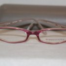 Brand New BCBGMaxazria Eyeglass Mod. Vittoria Col. Rose Marble 49-16-125 & Case