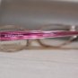 Brand New BCBGMaxazria Eyeglass Mod. Vittoria Col. Rose Marble 49-16-125 & Case