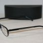 New Prada 54O Matte Black 54-16 Eyeglasses: Mod. VPR 54O (FAD-1O1) & Case