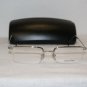 Brand New Calvin Klein 378 Silver 51-19 Eyeglasses: Mod. 378 & Case