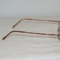 Brand New Nine West 120 Brown 44-17 Eyeglasses: Mod. 120 & Case