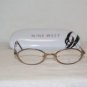 Brand New Nine West 120 Brown 44-17 Eyeglasses: Mod. 120 & Case