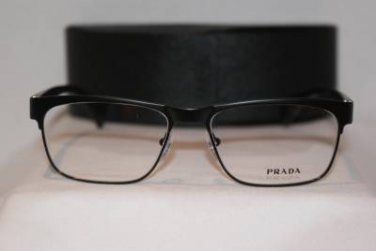 Brand New PRADA Eyeglass Mod. VPR 61P  Col. FAD-1O1  Sz. 53-16-140 & Case