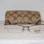 Brand New Coach Hailey Lilac 48-16 Eyeglasses: Mod. Hailey 48-16 & Case
