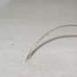 Brand New Calvin Klein 381 Silver 52-19 Eyeglasses: Mod. 381 (530) 52-19 & Case