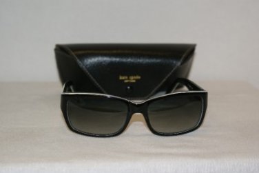 Brand New Kate Spade Bobbi Black Sunglasses: Mod. Bobbi & Case