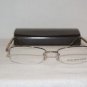 Brand New BCBG Maxazria 50-18 Gunmetal Eyeglasses: Mod. Cyprus 50-18 & Case