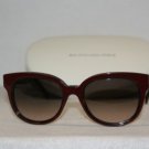 Brand New Balenciaga Burgundy 90N Sunglasses: Mod. 0137 (90N) 51-19 & Case