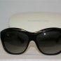 Brand New Balenciaga Shiny Black UI5 Sunglasses: Mod. 0098 (UI5) 56-14 & Case