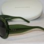 Brand New Balenciaga Green BB9 Sunglasses: Mod. 0125 (BB9) 53-20 & Case
