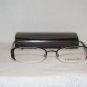 Brand New BCBG Verona Black Eyeglasses: Mod. Verona 52-18 & Case