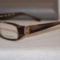 Brand New BCBGMaxazria Eyeglass Mod. Lucy W/ Stones! Col.Bro 53-16-140 &Case