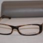 Brand New BCBGMaxazria Eyeglass Mod. Lucy W/ Stones! Col.Bro 53-16-140 &Case