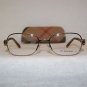 Brand New Burberry 1014 53-17 Gold Eyeglasses: Mod. 1014 & Case