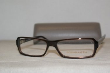 Brand New BCBG 54-14 Maxazria Brown Eyeglasses: Mod. Milan 54-14 & Case