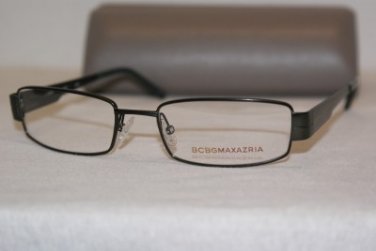 Brand New BCBGMaxazria Eyeglass Mod. Aldo Col. Green 52-18-135 & Case