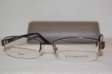 Brand New BCBGMaxazria Eyeglass Mod. Armando A  Col. Brown  54-18-145 & Case
