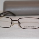 Brand New BCBGMaxazria Eyeglass Mod. Pierro Col. Brown 52-17-135 & Case