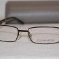 Brand New BCBGMaxazria Eyeglass Mod. Pierro Col. Brown 52-17-135 & Case