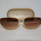 B. New Caviar 3080 Gold & Red Sunglasses: Mod. 3080 & Case