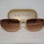 B. New Caviar 3080 Gold & Red Sunglasses: Mod. 3080 & Case