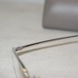Brand New BCBG Maxazria Spartan Silver Eyeglasses: Mod. Spartan 50-18 & Case