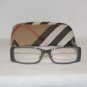 Brand New Burberry 2039 Grey Eyeglasses: Mod. 2039-N & Case