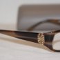 Brand New BCBGMaxazria Eyeglass Mod. Lucy W/ Stones! Col.Bro 51-16-135 &Case