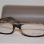 Brand New BCBGMaxazria Eyeglass Mod. Lucy W/ Stones! Col.Bro 51-16-135 &Case