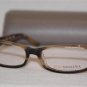 Brand New BCBGMaxazria Eyeglass Mod. Lucy W/ Stones! Col.Bro 51-16-135 &Case
