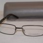 Brand New BCBGMaxazria Eyeglass Mod. Pierro Col. Bro 54-17-140 & Case