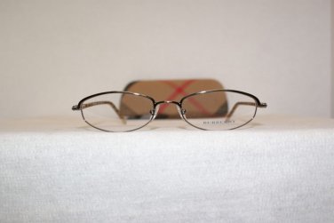 Brand New Burberry 8911 49-17 Silver Eyeglasses: Mod. 8911 49-17 & Case