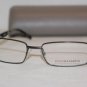 Brand New BCBGMaxazria Eyeglass Mod. Pierro Col. Gunmetal 52-17-135 & Case