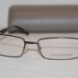 Brand New BCBGMaxazria Eyeglass Mod. Pierro Col. Gunmetal 52-17-135 & Case