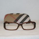 Brand New Burberry 2008 54-16 Brown Eyeglasses: Mod. 2008 & Case