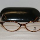 Brand New 92 Fendi Tortoise 49-16 Eyeglasses: Mod. F92 & Case