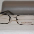 Brand New BCBGMaxazria Eyeglass Mod. Aldo Col. Brown 52-18-135 & Case