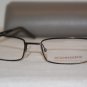 Brand New BCBGMaxazria Eyeglass Mod. Aldo Col. Brown 52-18-135 & Case